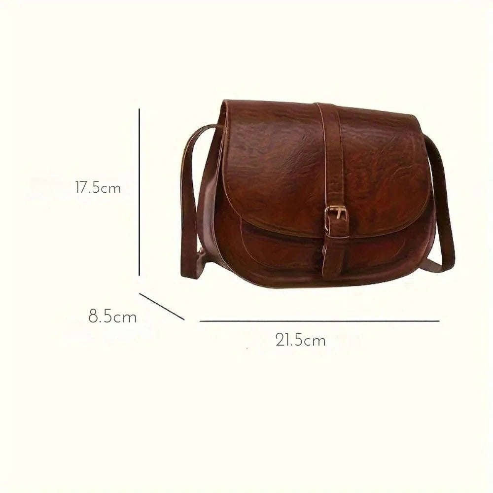 Fresine – Klassische Satteltasche Umhängetasche