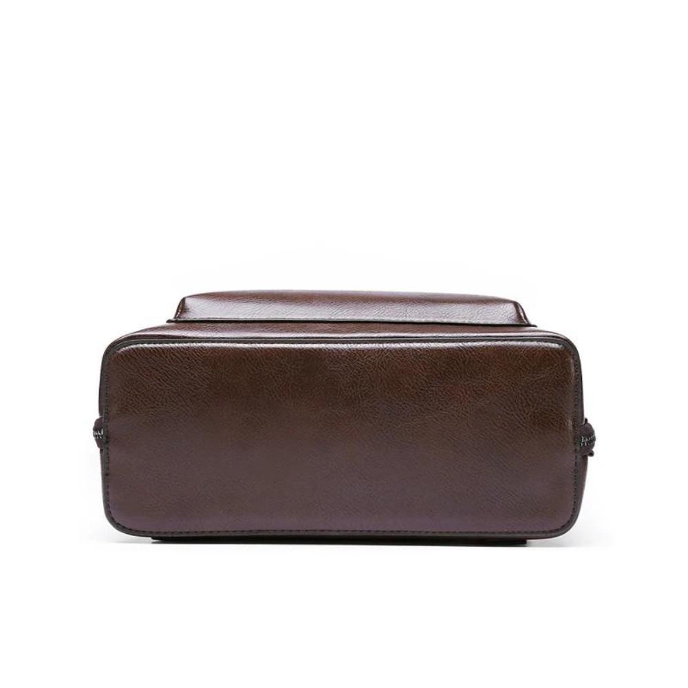 Leandra - Klassischer Doppelreißverschluss-Rucksack