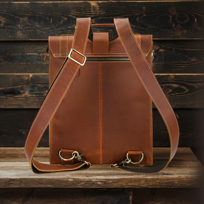GIRONA | Convertible Leather Rucksack