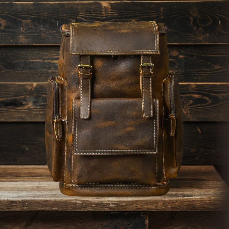 CARVER | Crazy Horse Lederrucksack