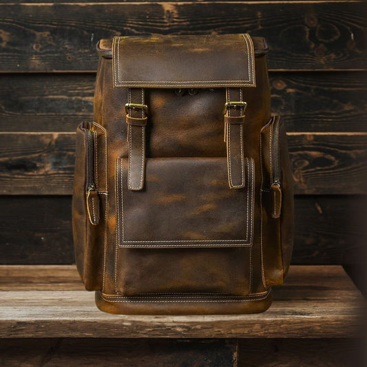 CARVER | Crazy Horse Lederrucksack