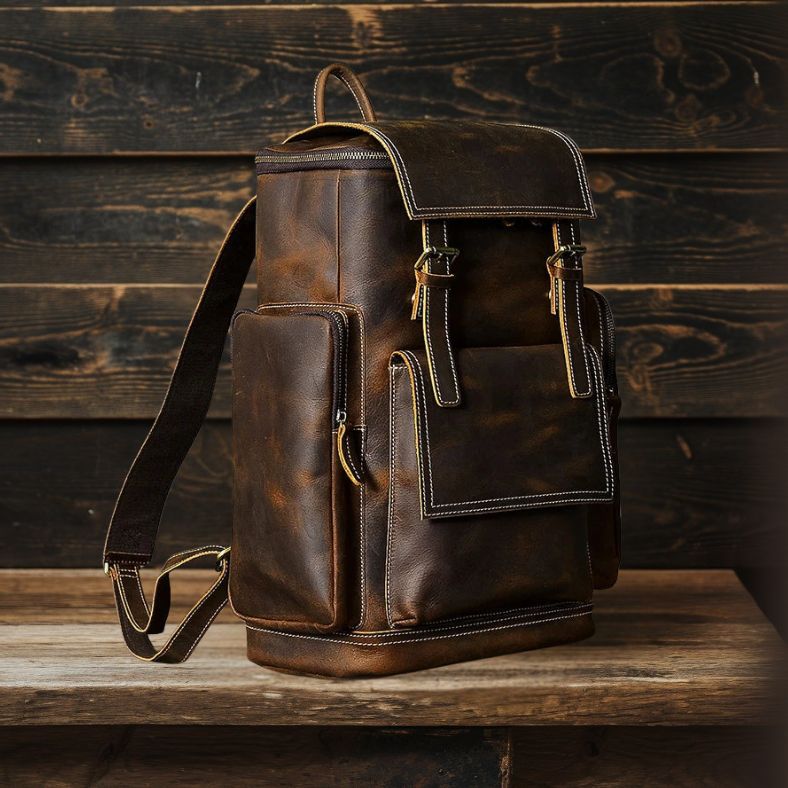 CARVER | Crazy Horse Lederrucksack