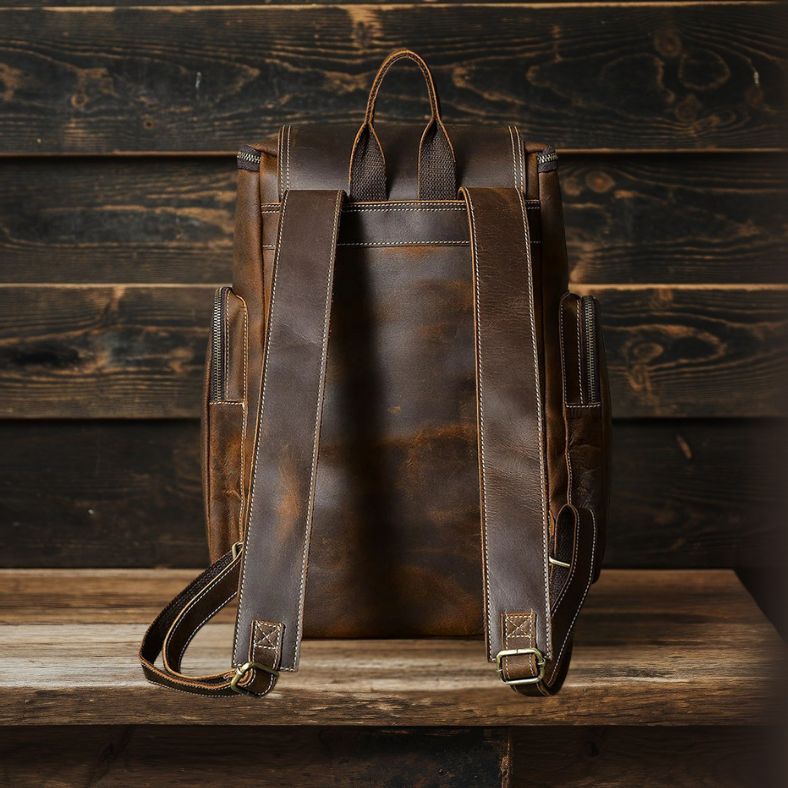CARVER | Crazy Horse Lederrucksack