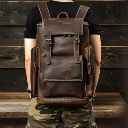 CARVER | Crazy Horse Lederrucksack