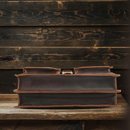 COLMAR | Umhängetasche aus braunem Leder