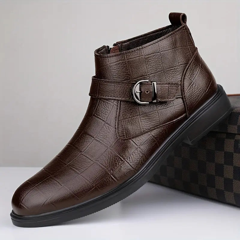 Blutstein | Leder-Ranger Stiefeletten