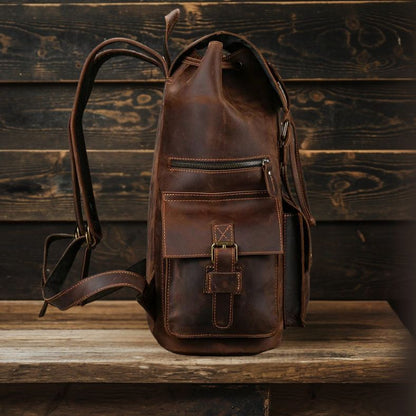 LEANDRO | Lederrucksack