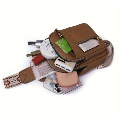 Veronika – Vintage Brust Umhängetasche