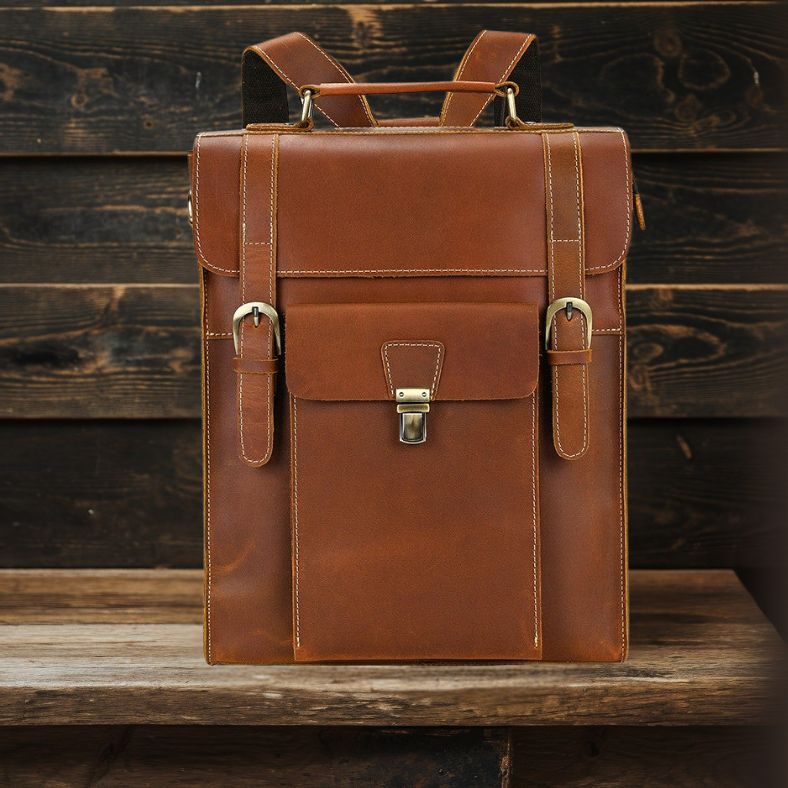 GIRONA | Convertible Leather Rucksack