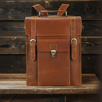 GIRONA | Convertible Leather Rucksack