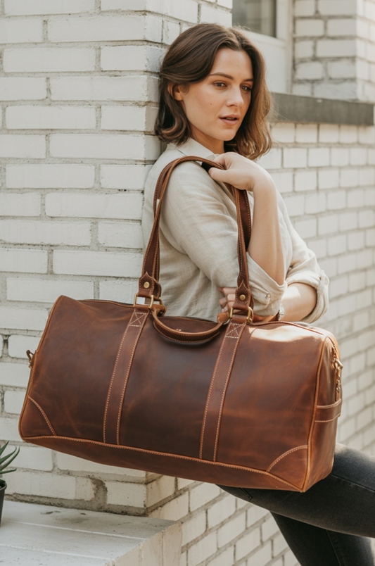 LEUVEN | Reisetasche aus Leder