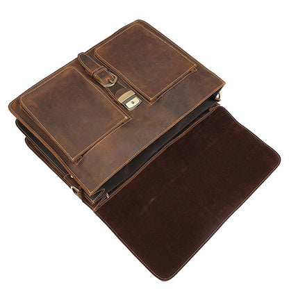 COLMAR | Umhängetasche aus braunem Leder