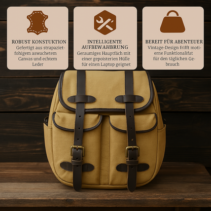 PRAGS | Canvas-Rucksack