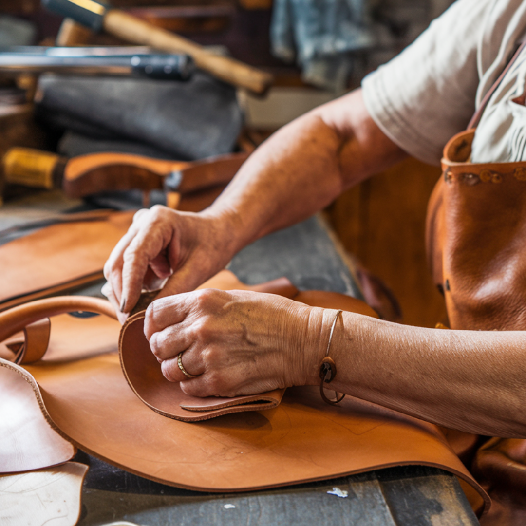 Lenaya - Moderne Leder-Umhängetasche