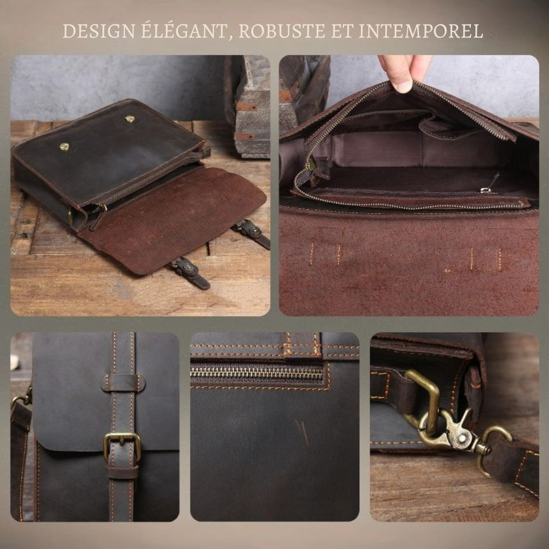 NAMUR | Umhängetasche aus Leder