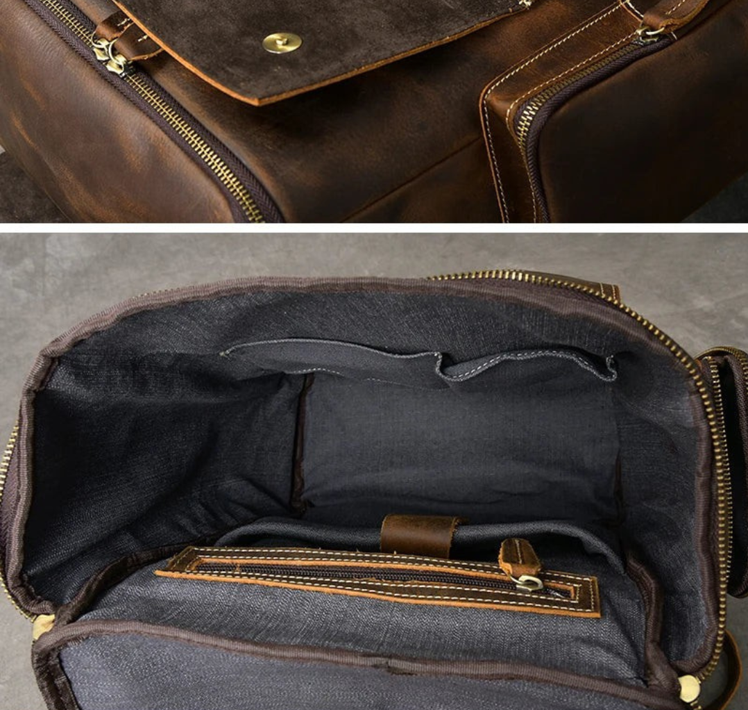 CARVER | Crazy Horse Lederrucksack