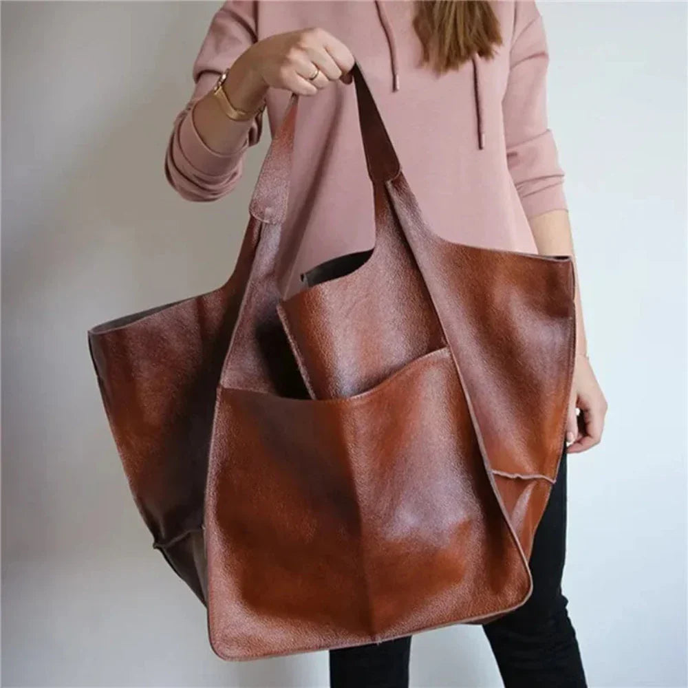 Johanna - Zeitlos Vintage Leder-Handtasche