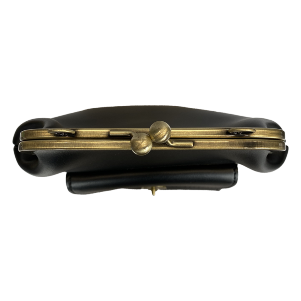 Margareta – Vintage Kussverschluss Schultertasche