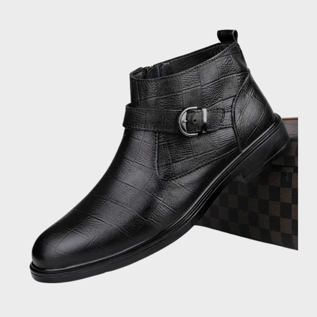 Blutstein | Leder-Ranger Stiefeletten