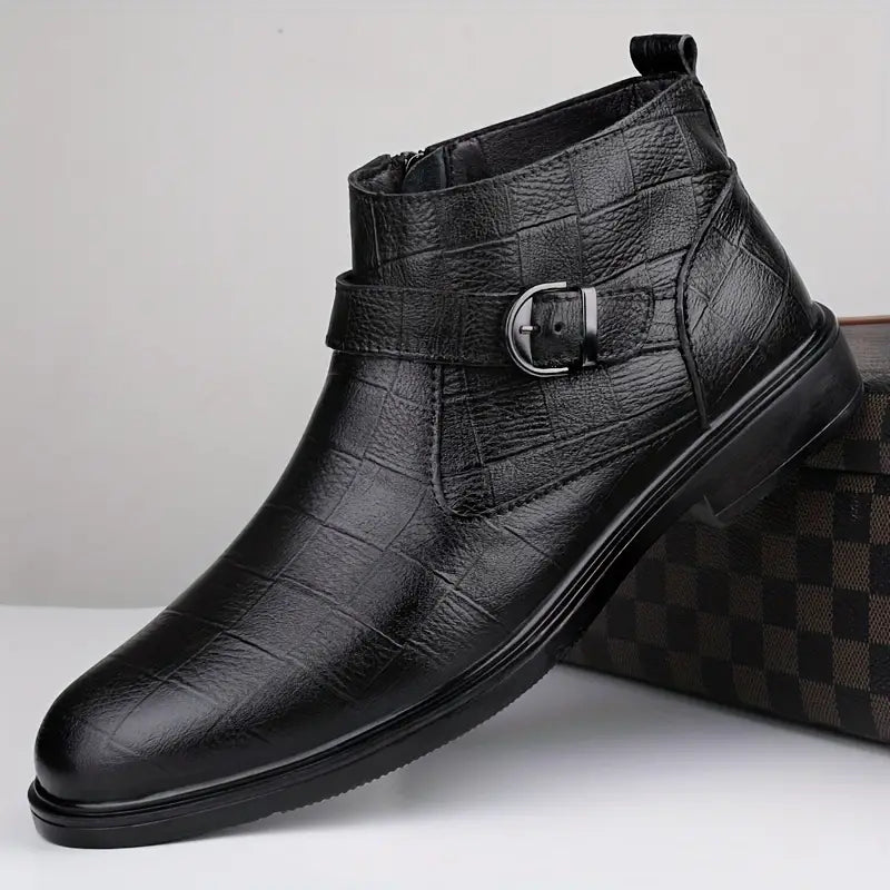 Blutstein | Leder-Ranger Stiefeletten