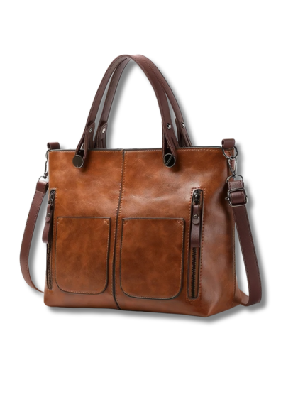 Daniela - Schultertasche aus Echtleder