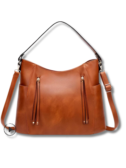 Annette – Vintage Leder Schultertasche