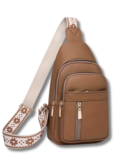 Veronika – Vintage Brust Umhängetasche