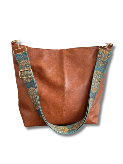 Gretas - Vintage Leder-Schultertasche