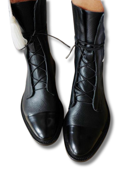 GlanzTritt – Premium Lederstiefel