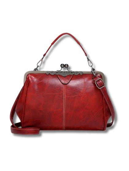 Heidirun – Vintage Kussverschluss Handtasche