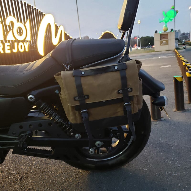 SEATTLE | Canvas-Motorradtasche