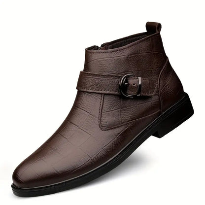 Blutstein | Leder-Ranger Stiefeletten