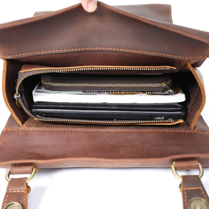 KENWAY | Rucksack aus Vollnarbenleder