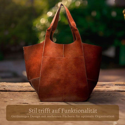 Johanna - Zeitlos Vintage Leder-Handtasche