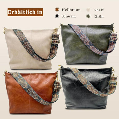 Gretas - Vintage Leder-Schultertasche
