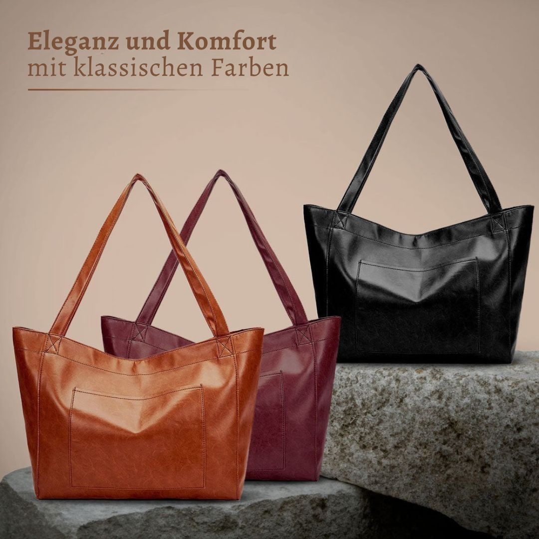 Hanni – Klassische Leder Schultertasche