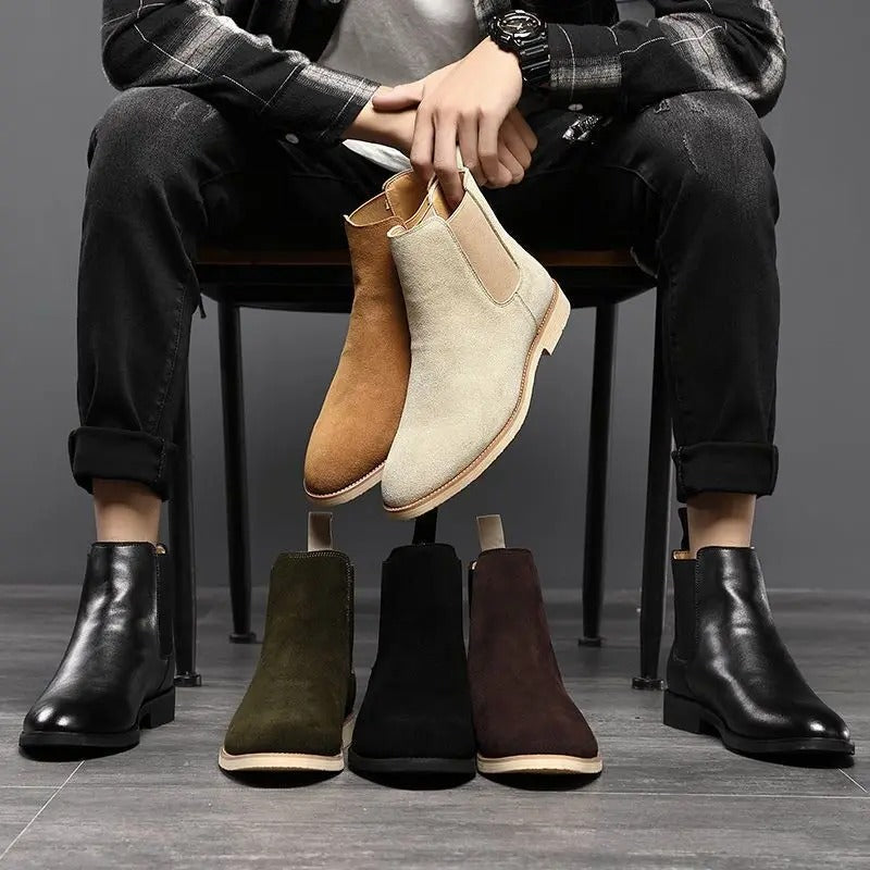 Armendo | Wildleder Chelsea Stiefeletten