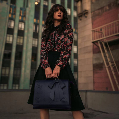 Bernadetti – Schleifen-Satchel Handtasche