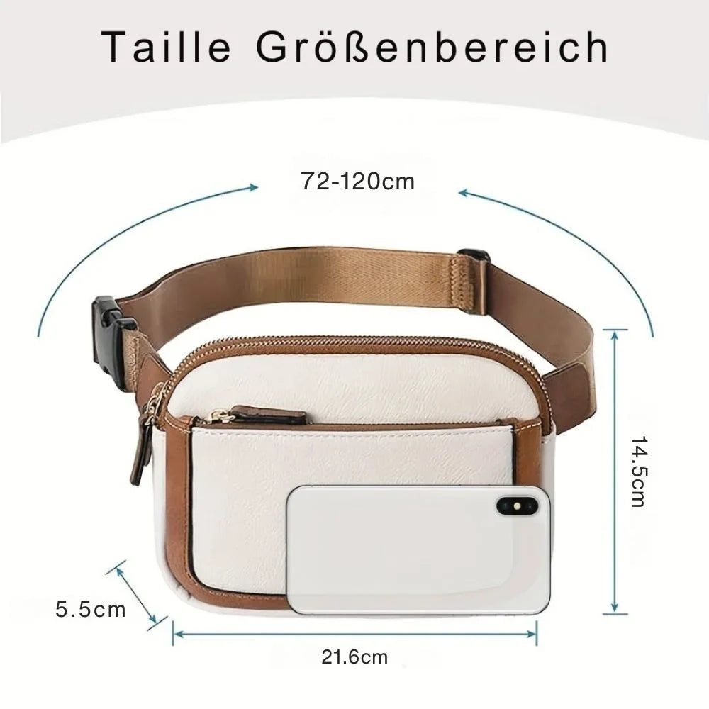 Mariska – Sportliche Leder Umhängetasche