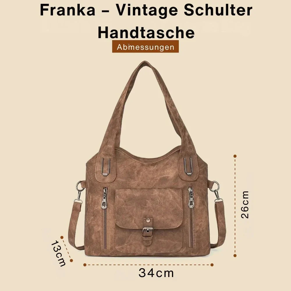 Frankas – Vintage Schulter Handtasche