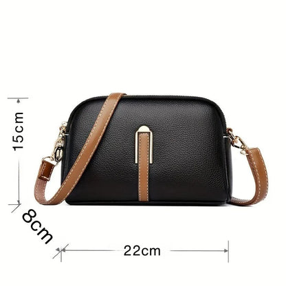 Beatrix – Litchi Geprägte Umhängetasche