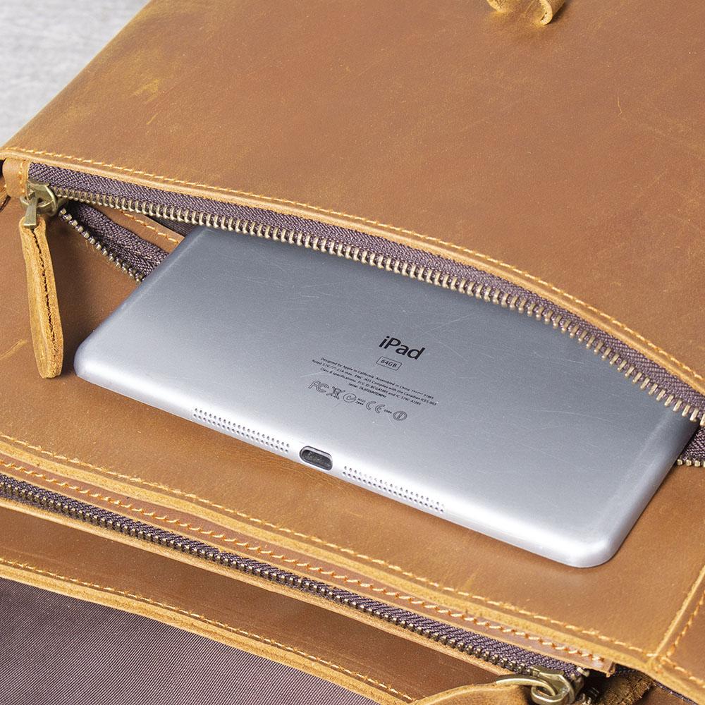 LUGANO | Sac à Dos en Cuir d'Affaires