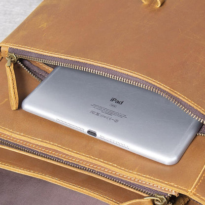 LUGANO | Sac à Dos en Cuir d'Affaires