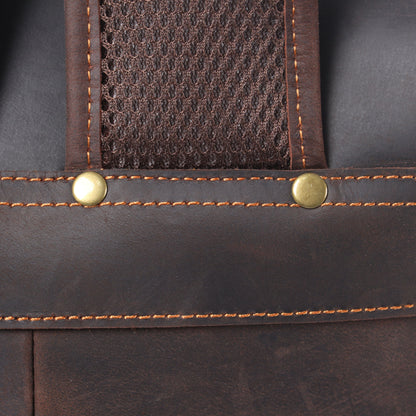 FLAM | Lederrucksack mit Kordelzug